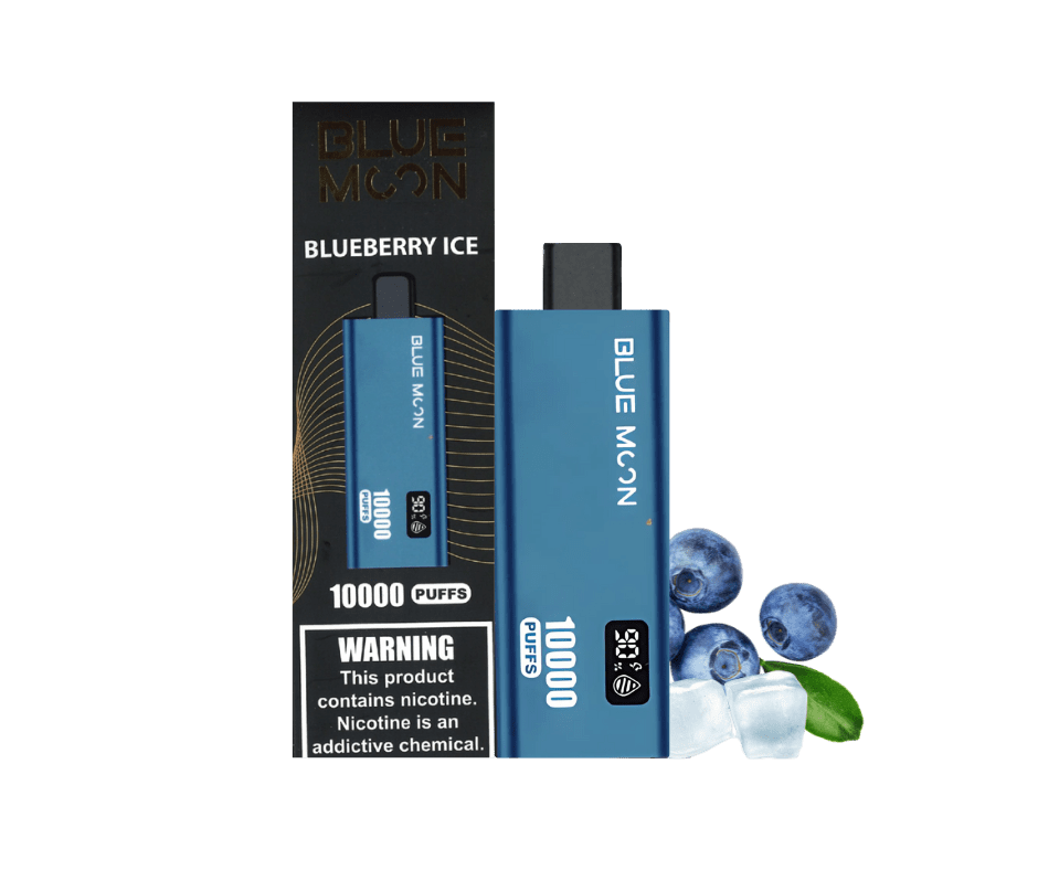 Bluemoon vape 10000 puffs blueberry ice