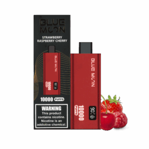 Bluemoon vape 10000 puffs strawberry raspberry cherry