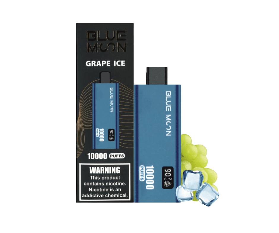 Bluemoon vape 10000 puffs grape ice