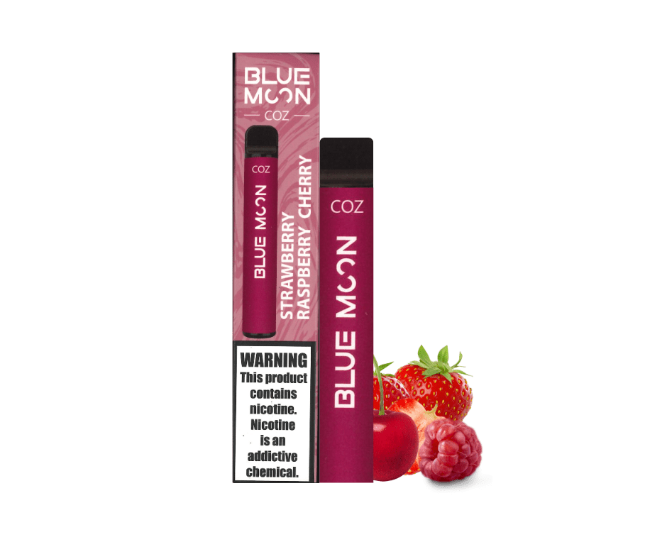 Bluemoon Vape 800 Strawberry Raspberry Cherry